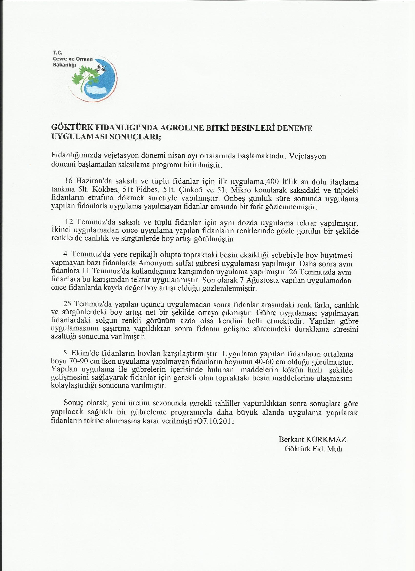 Çevre ve Orman Bakanlığı